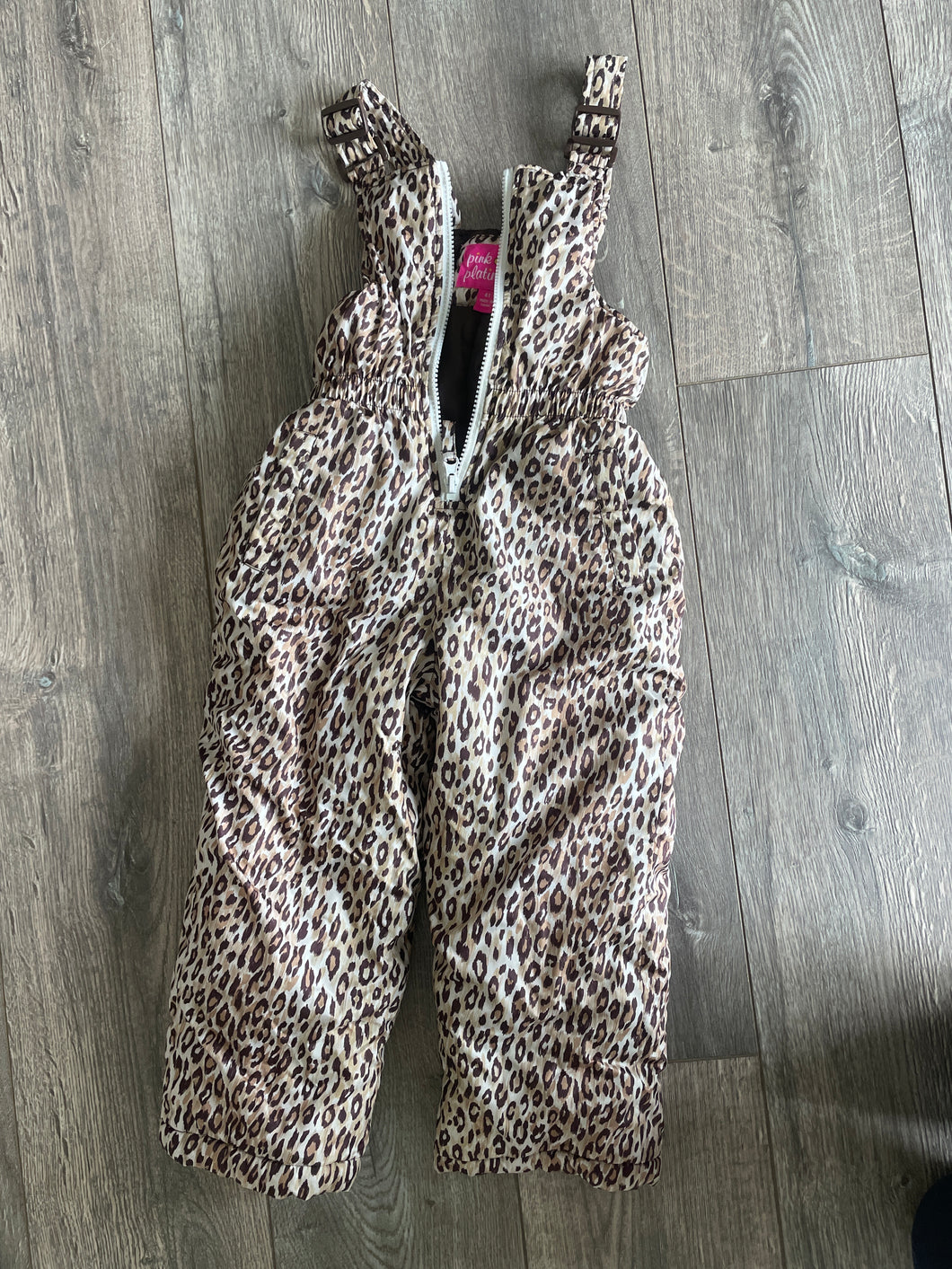 Leopard Snow Pants - size 4T/4