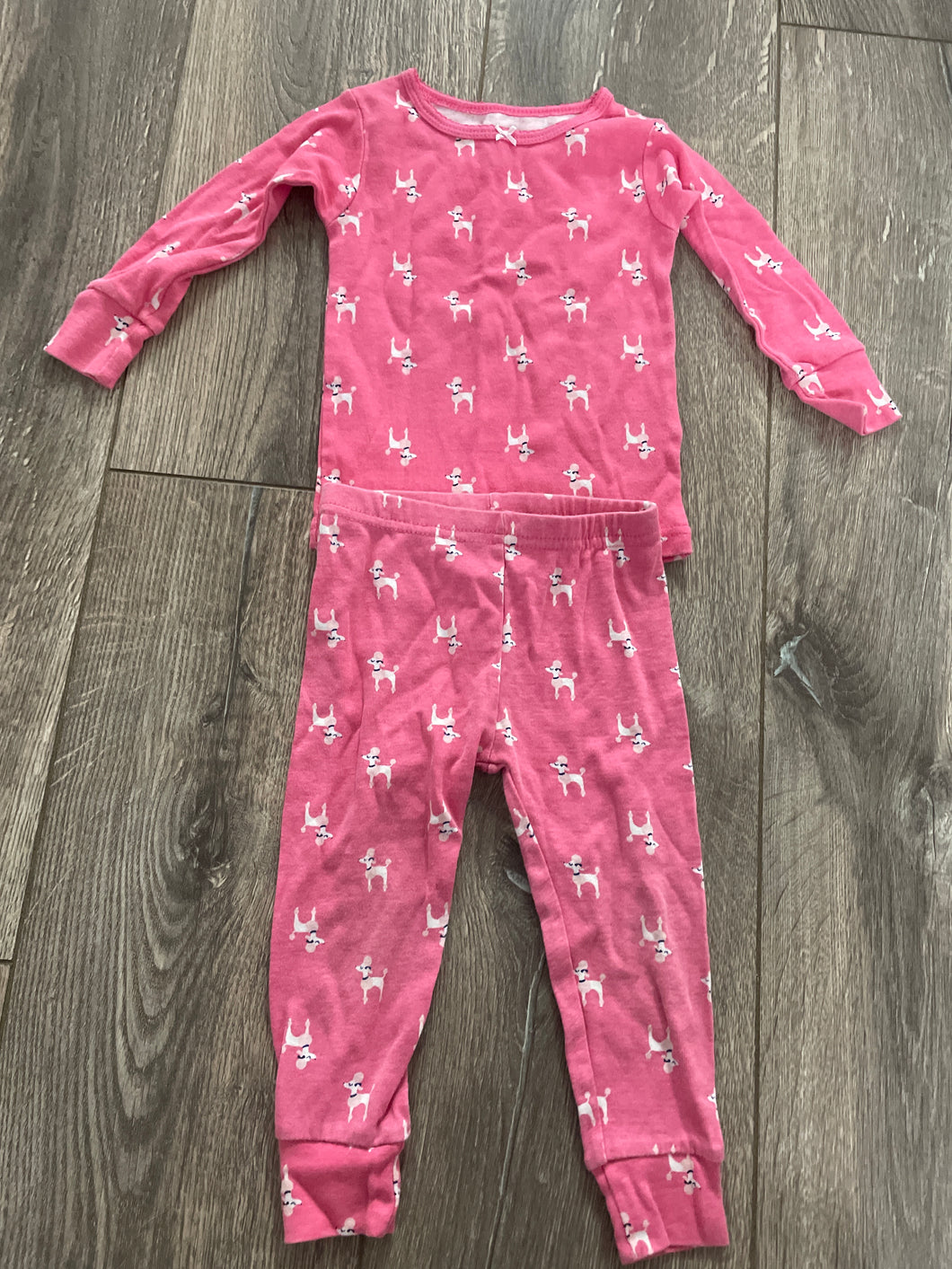 Carters Poodle PJs - size 12 Months