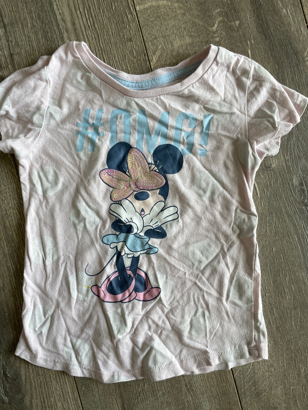 Minnie Mouse Tee - size 4T/4