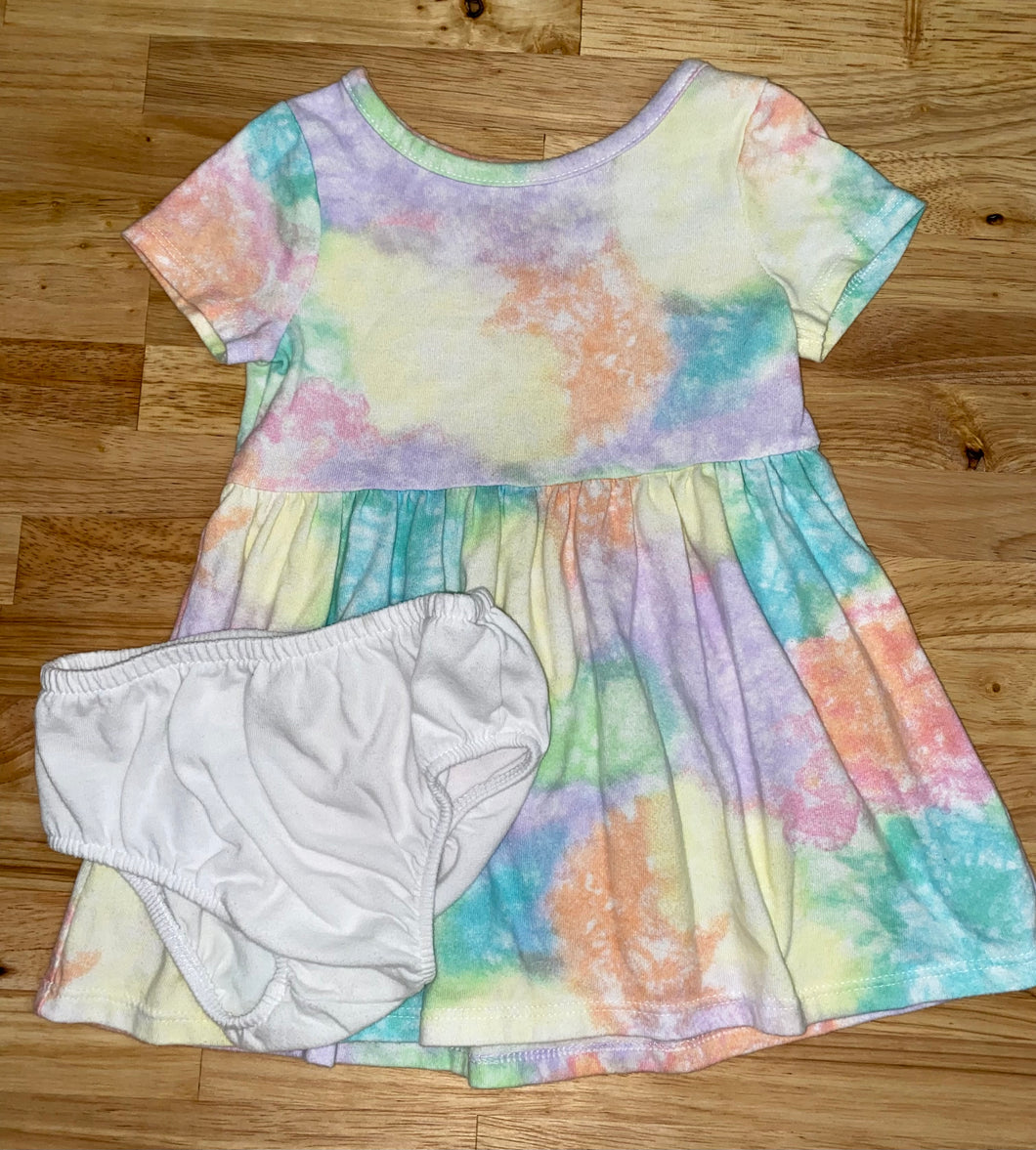 Tie Dye Dress - size 18 Months