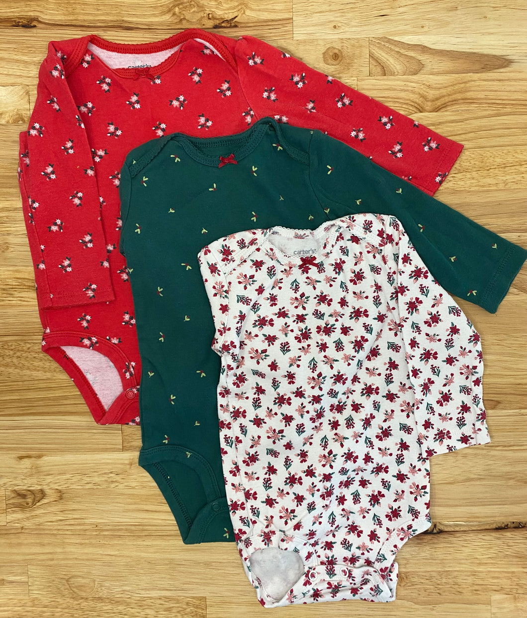 Long Sleeve Bodysuits #1 - size 12 Months