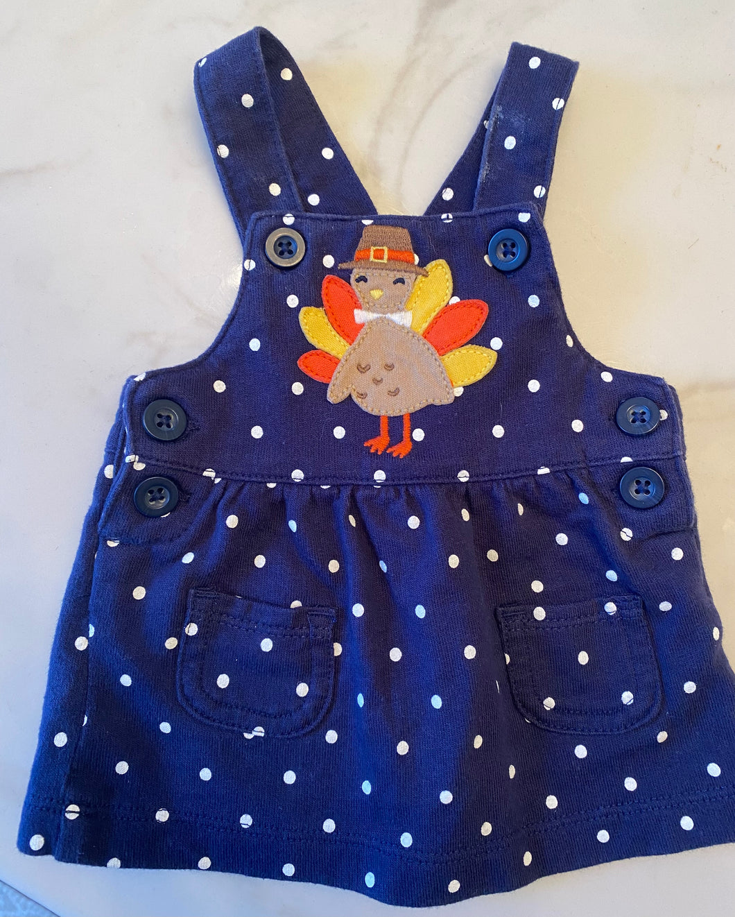 Thanksgiving Dress - size Newborn