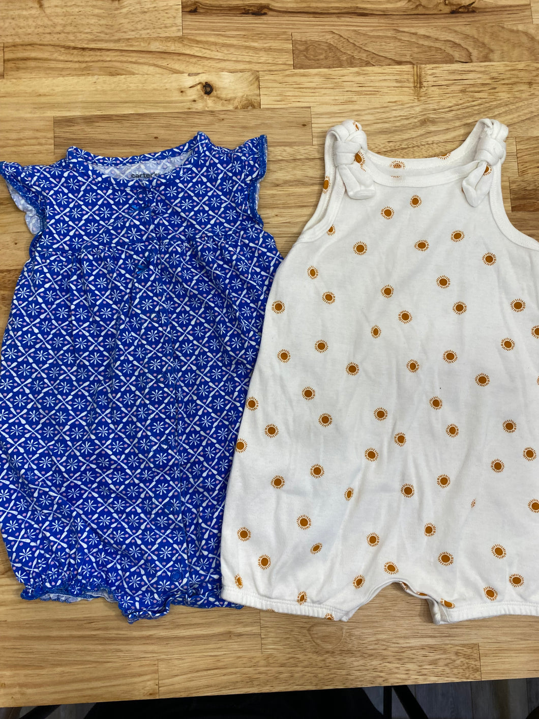 Sleeveless Rompers - size 18 Months