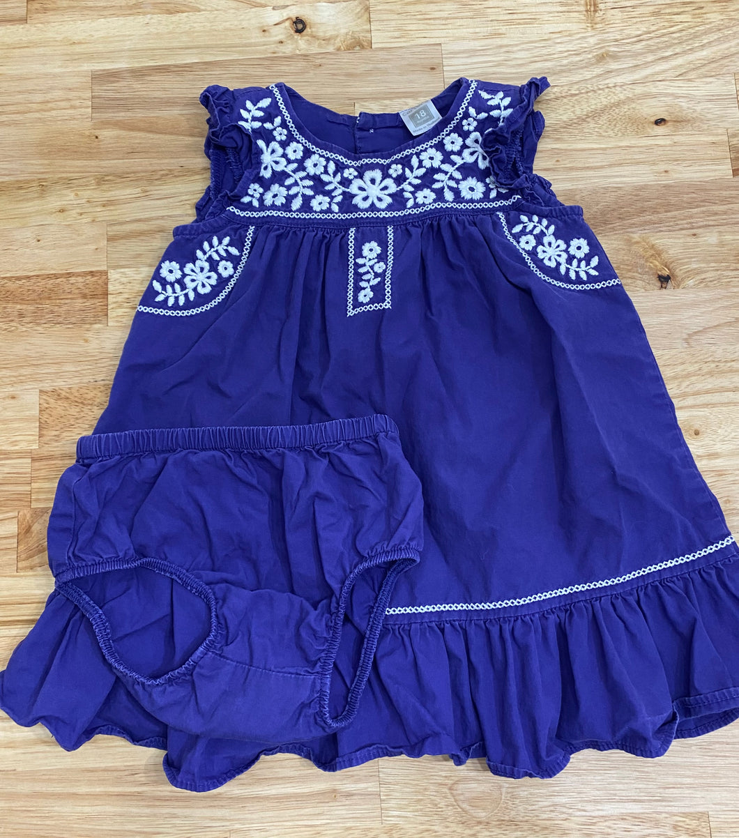 Purple Dress - size 18 Months