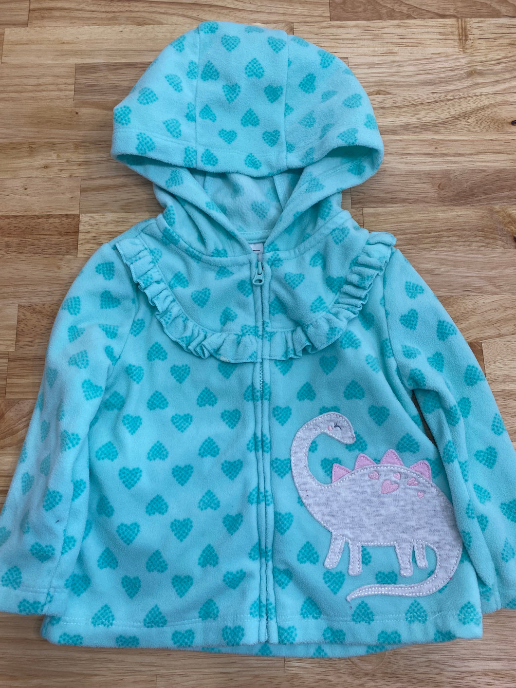 Carters Dino Fleece - size 12 Months
