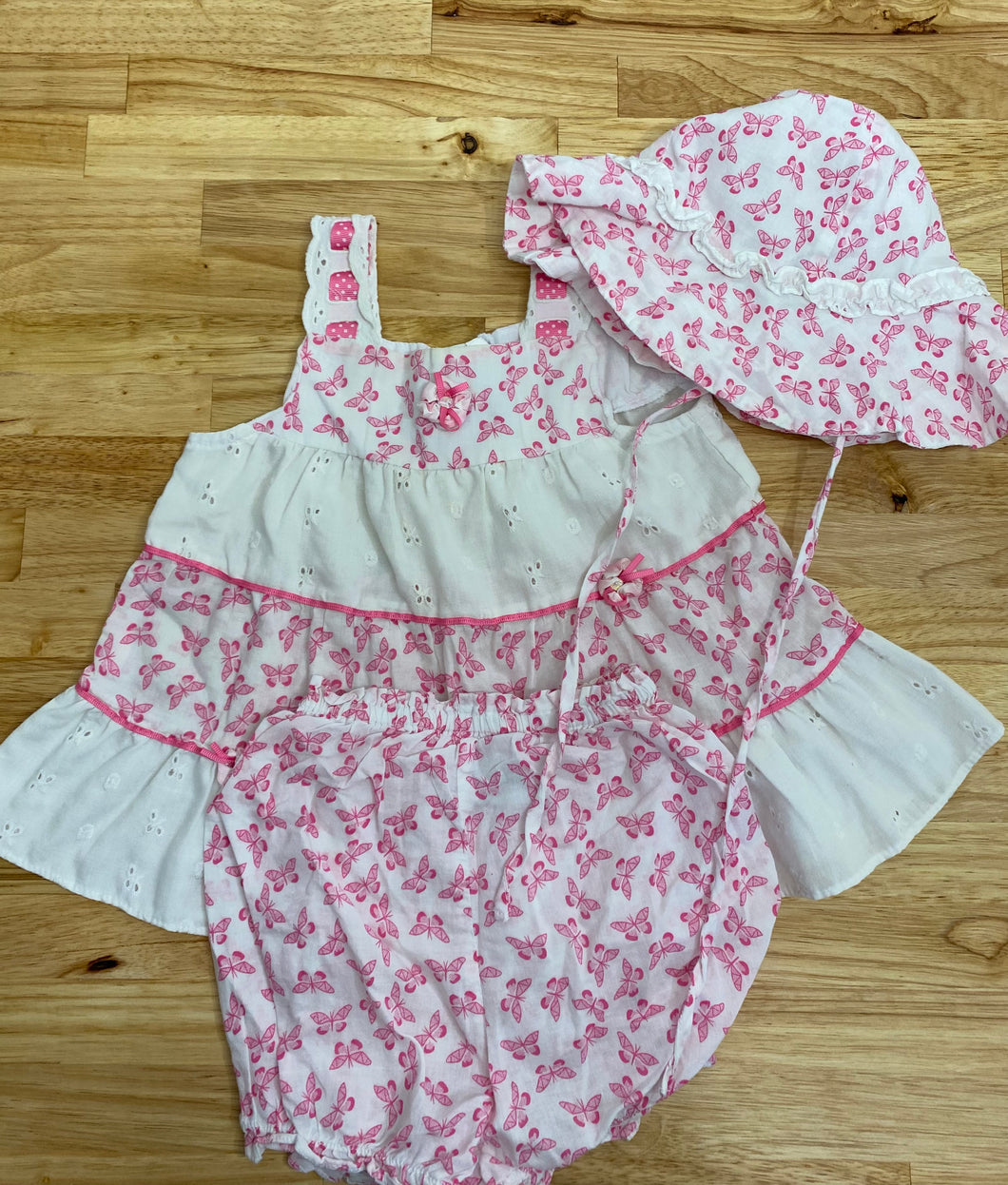 Butterfly Dress & Hat - size 18 Months