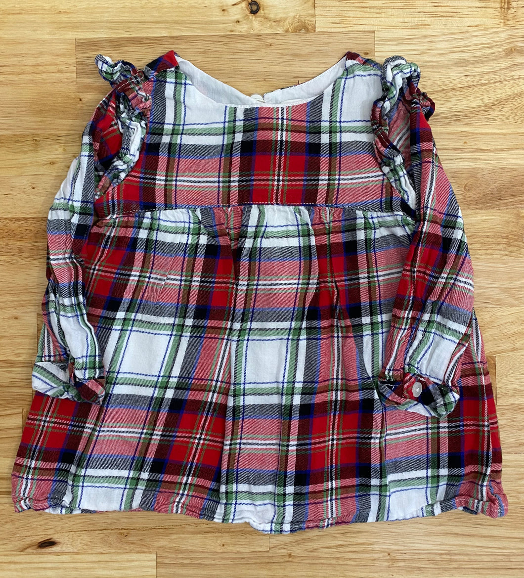 Plaid Dress - size 12 Months