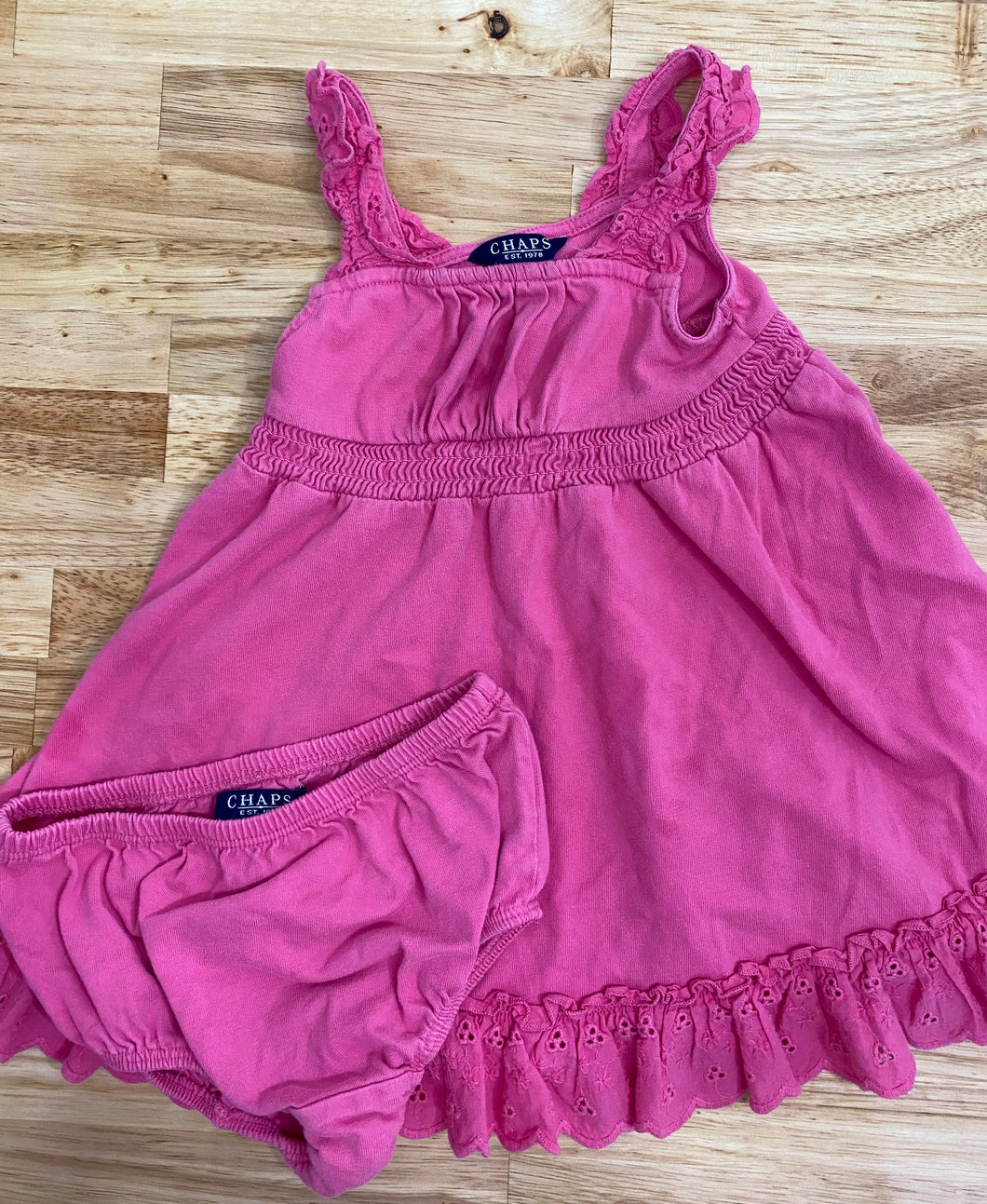 Pink Sleeveless Dress - size 18 Months