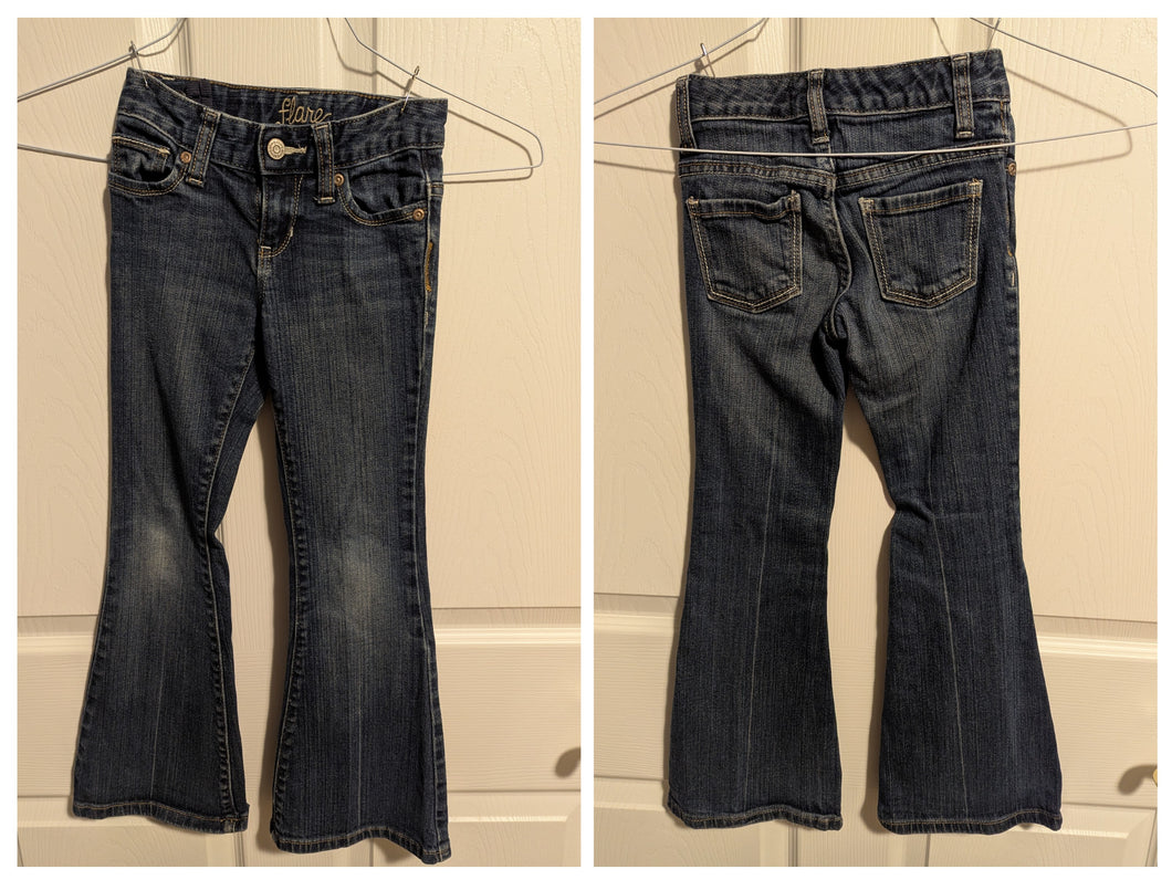 Old Navy Flare Jean Girls 6 slim - size Kids 6