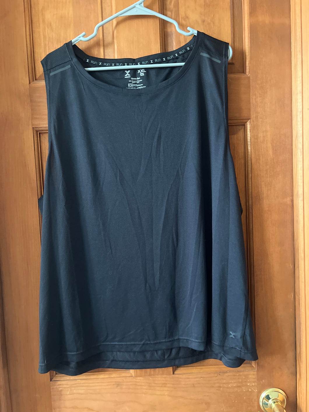 Black Running Tank Xersion - size Mens XL