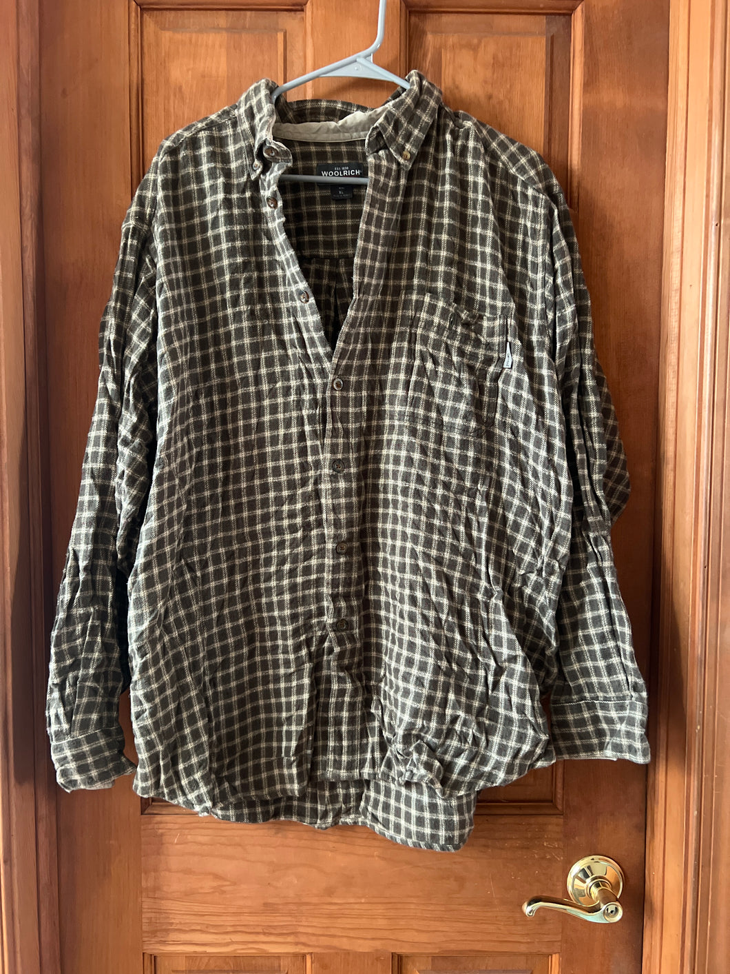 Green flannel Woolrich - size Mens XL