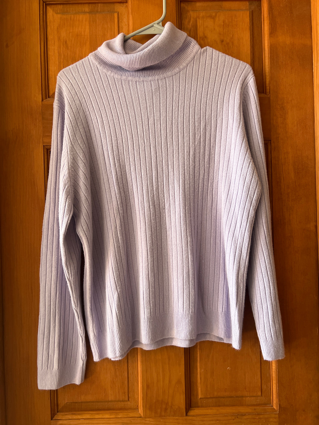 Purple Turtleneck Sweate Jennifer Moore - size Women L (12)