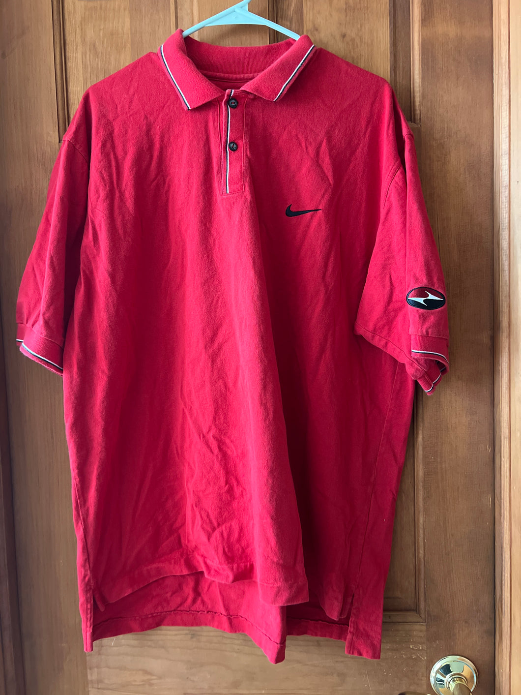 Red Golf Polo Nike - size Mens XL
