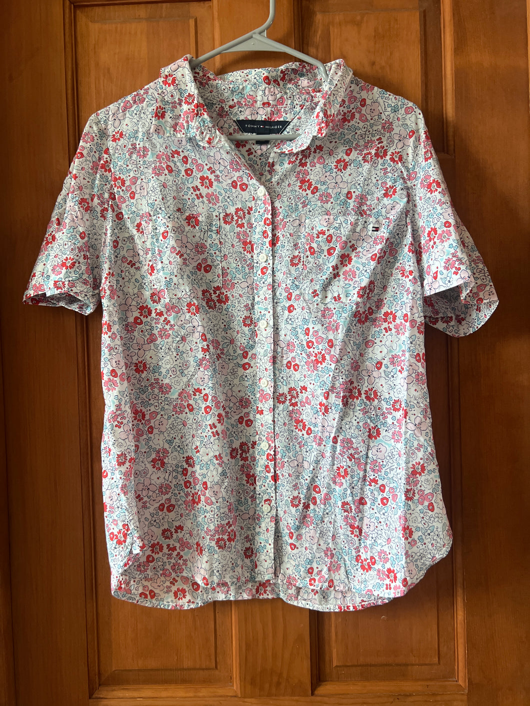 Floral Button Down Top Tommy Hilfiger - size Women L (12)