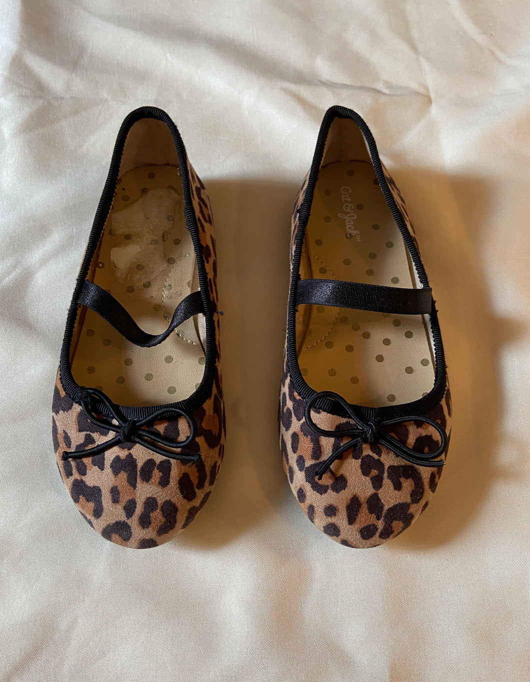 Cat and Jack leopard flats - size Shoes-toddler 9