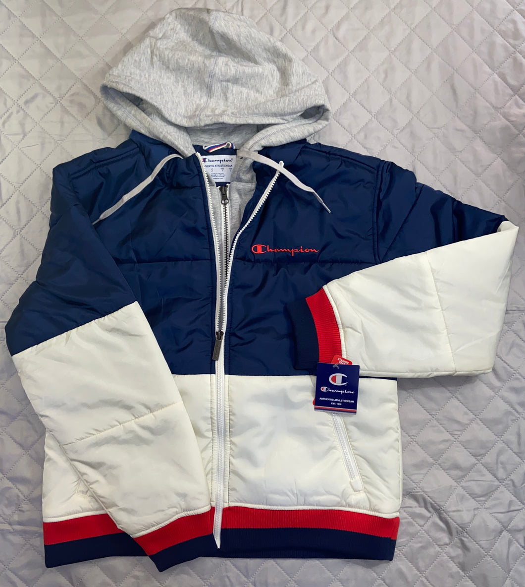 Champion stadium puffer Coat NWT - size Women L (12)