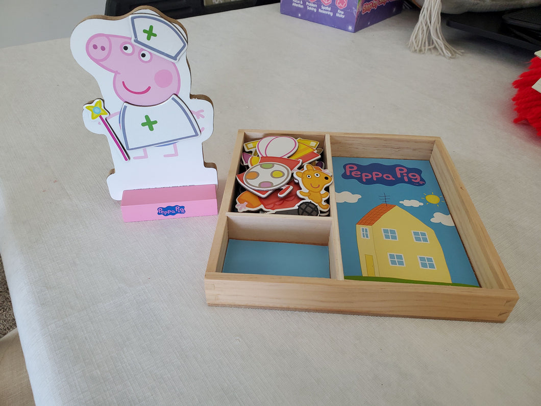 Peppa Pig Magnetic Dress Up Set