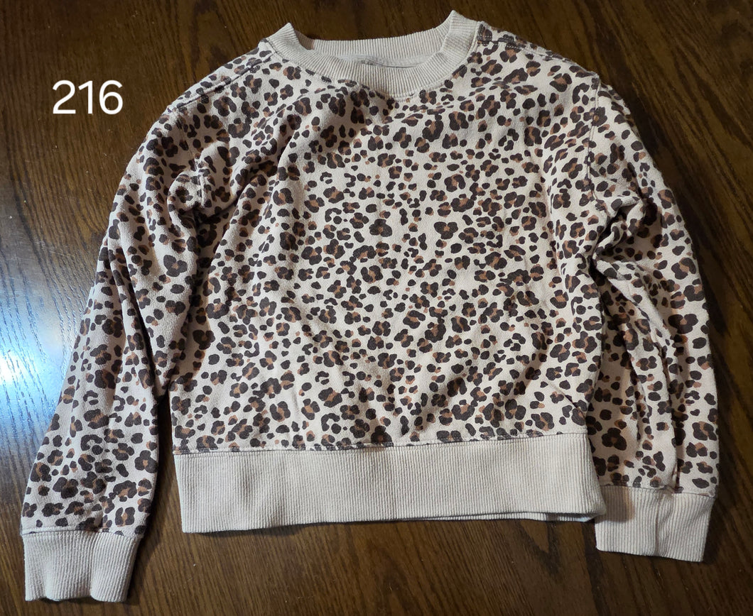 Wonder Nation Brown Cheetah - size Kids 6