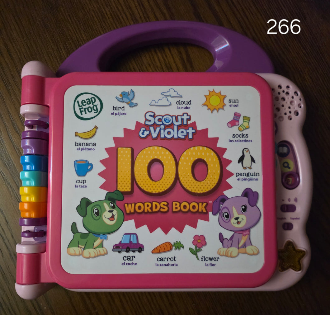 Leap Frog Scout and Violet Word Bo