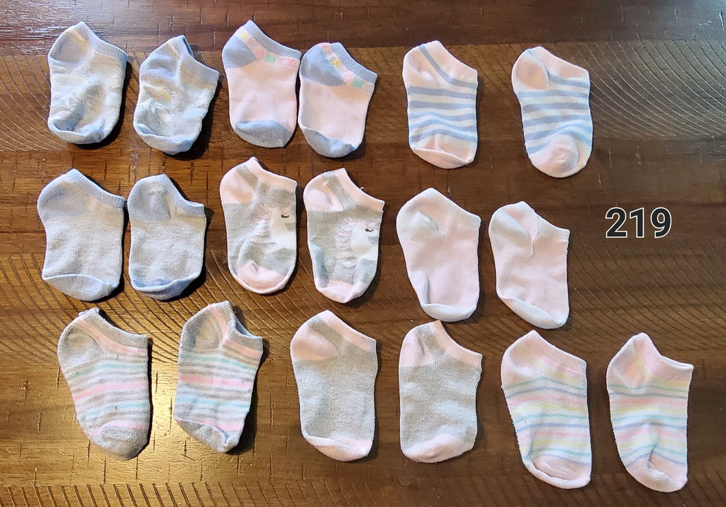 Variety 9 Pairs of Socks