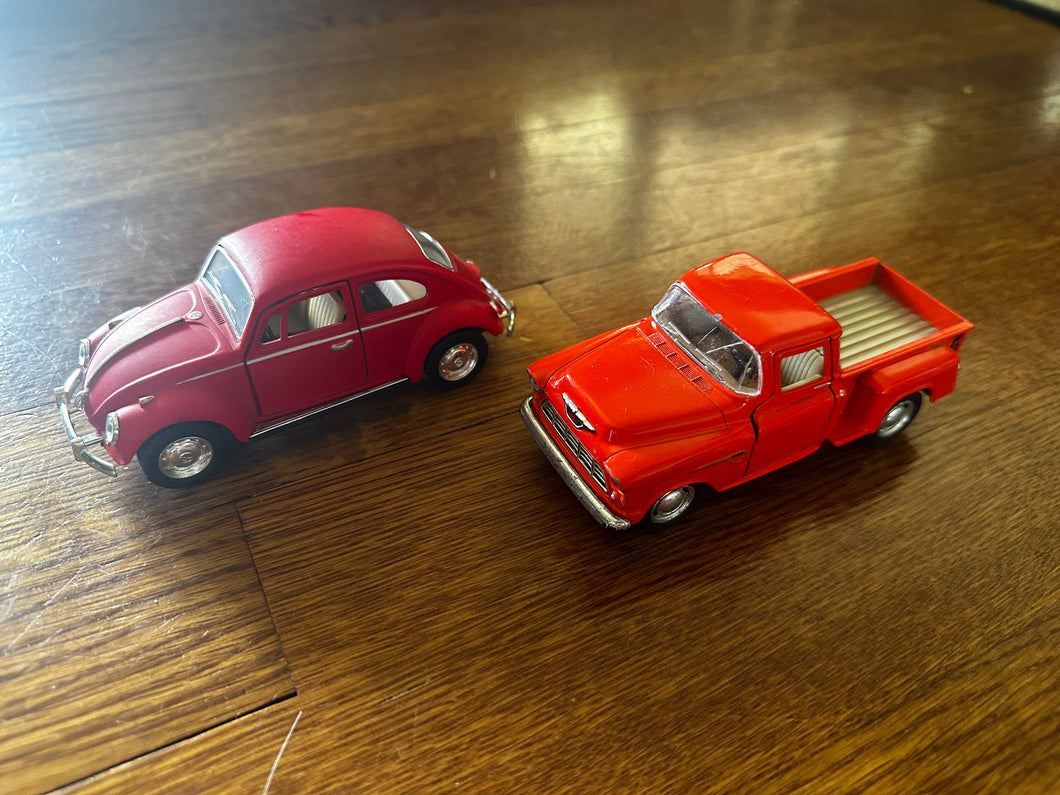 Pull back cars