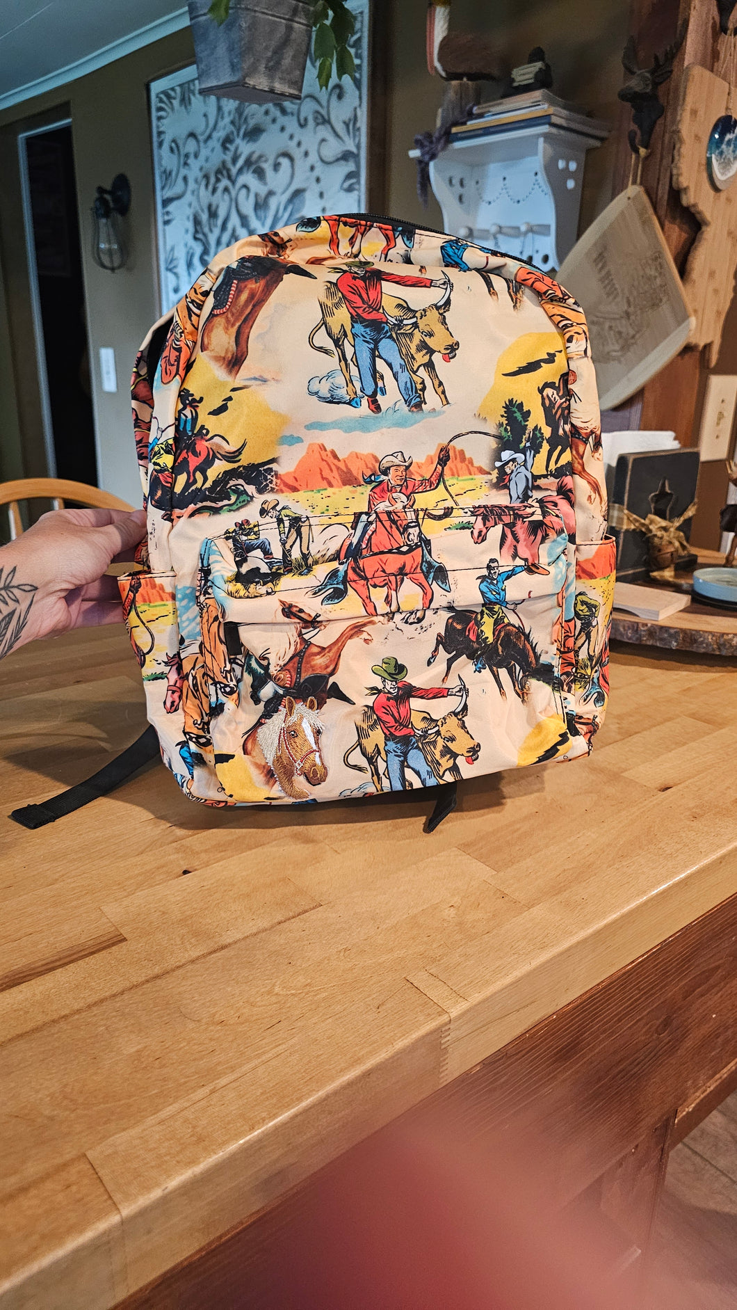 Cowboy backpack BRAND NEW never used