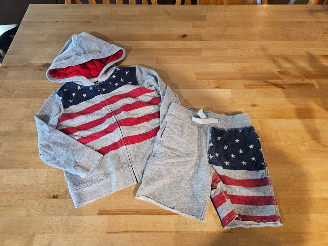 Baby Bgosh outfit Shorts and jacket - size 0-3 Months