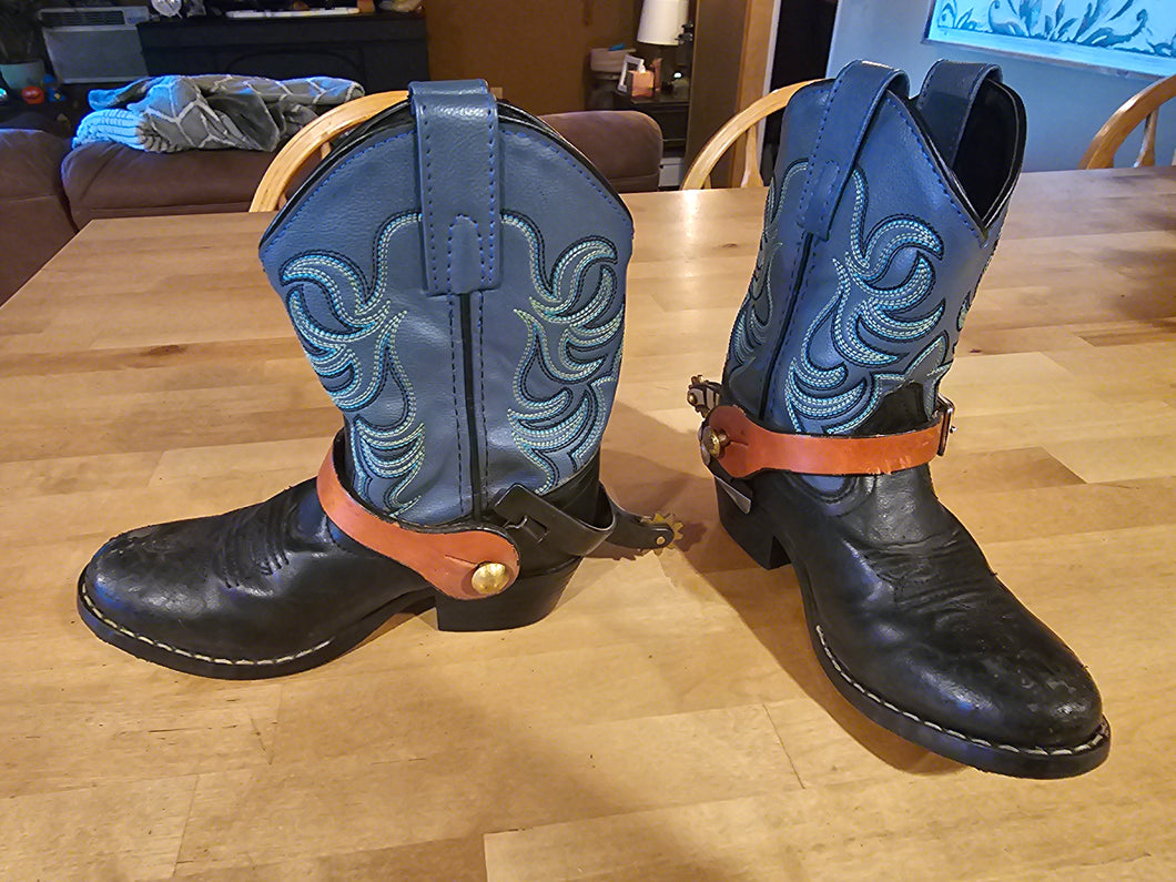 Cowboy Boots Cowboy removable speers - size Shoes-youth   12