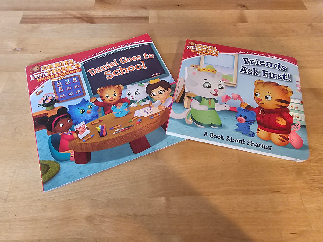 Daniel the tiger books