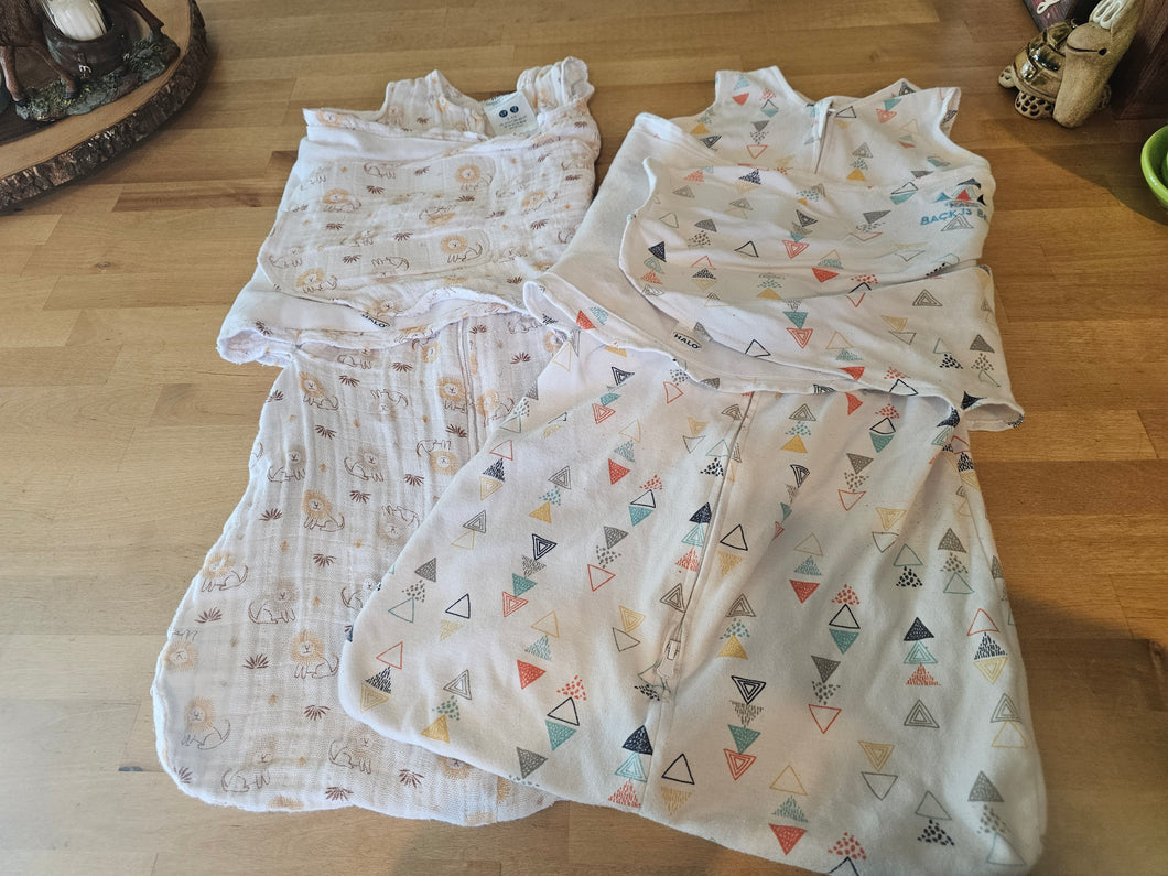 Halo sleep sack swaddle> Pack of two - size 3-6 Months