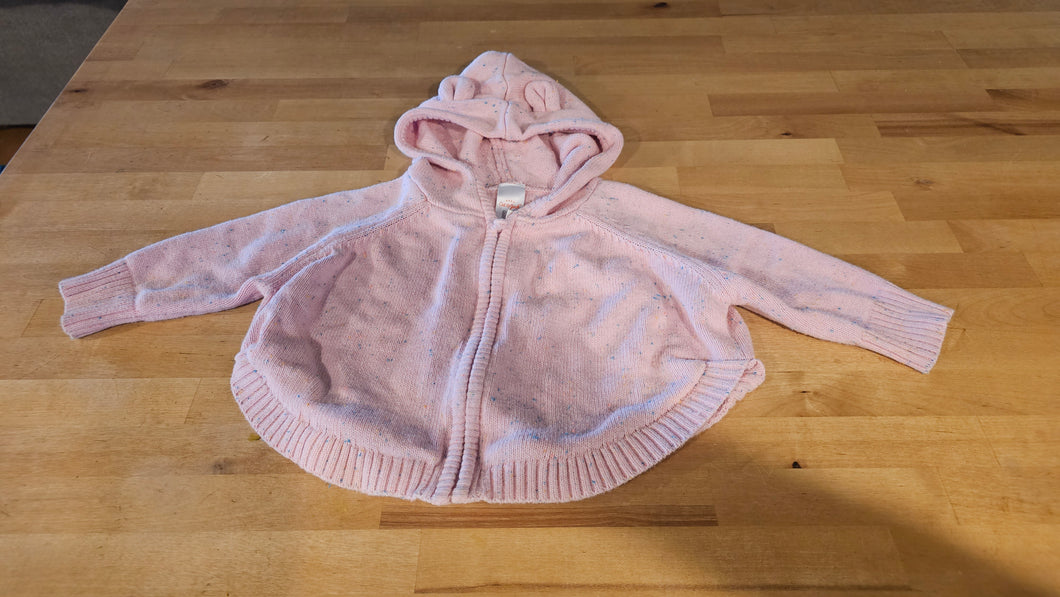 Baby cat and jack Sweater flowy jacket - size 12 Months