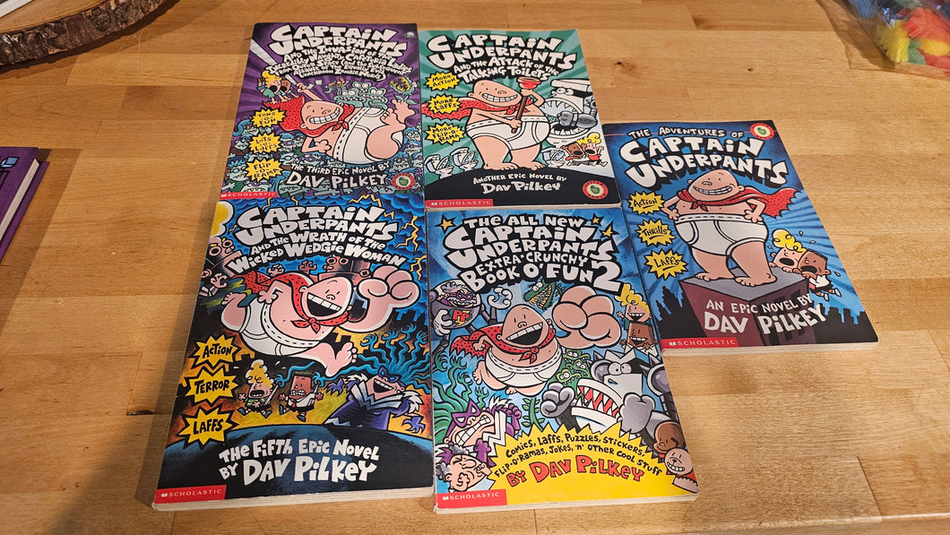 Captain Underpants books