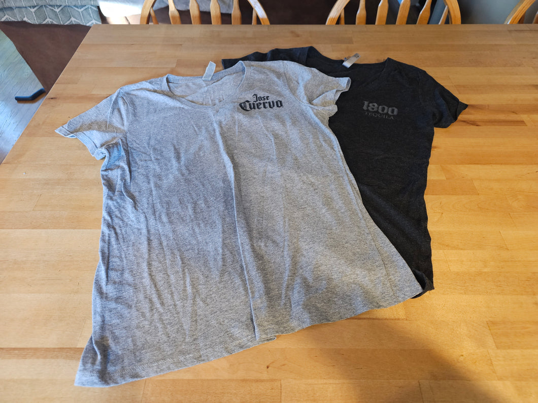 Tequila tshirts Both printed backs - size Women L (12)