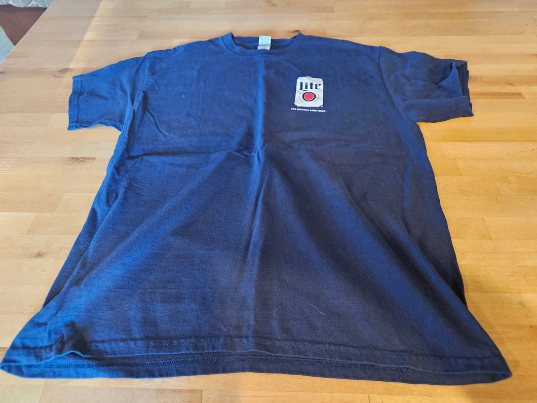 Miller lite tshirt Navy blue - size Women L (12)
