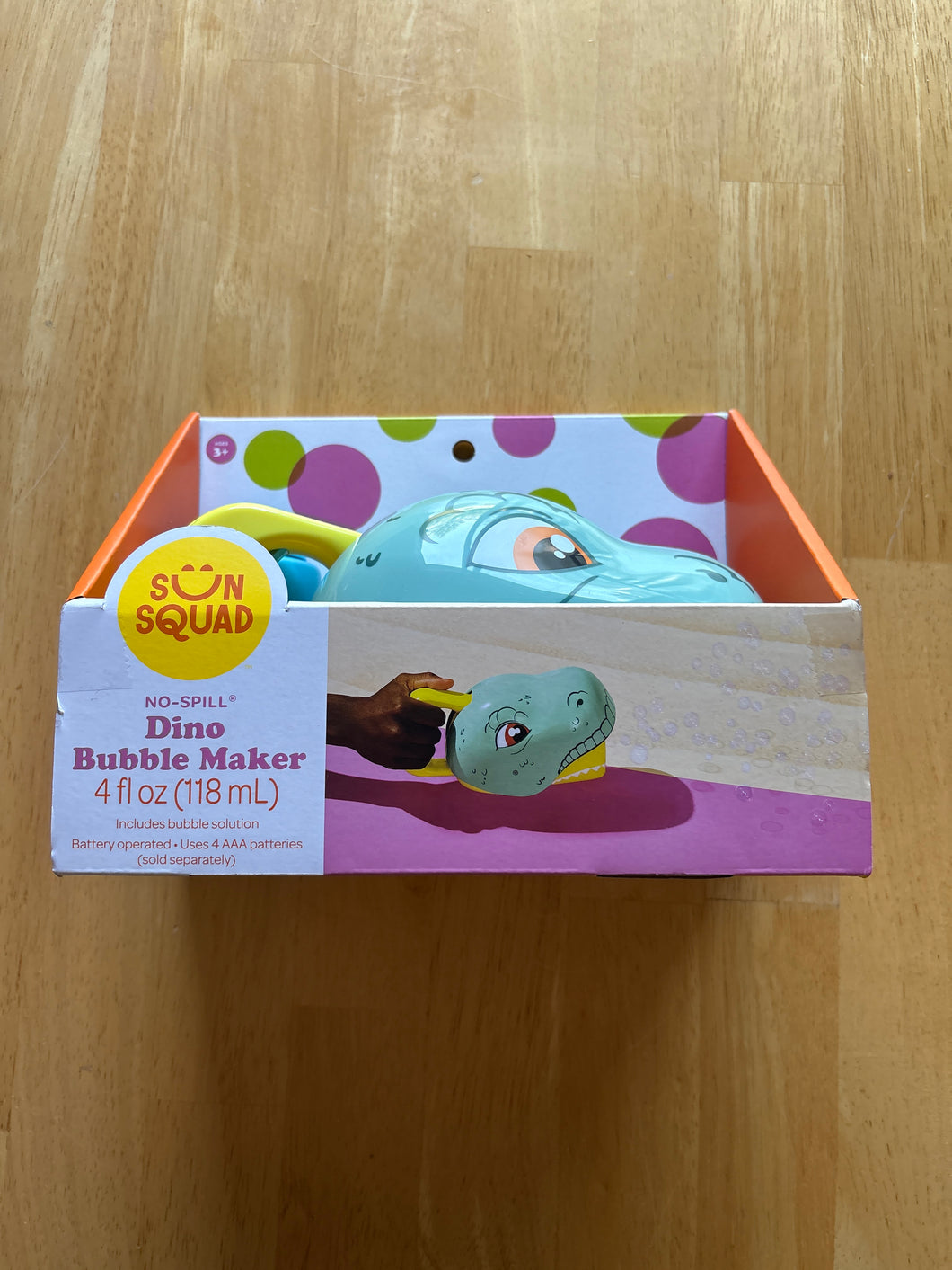 NEW DINO BUBBLE MAKER
