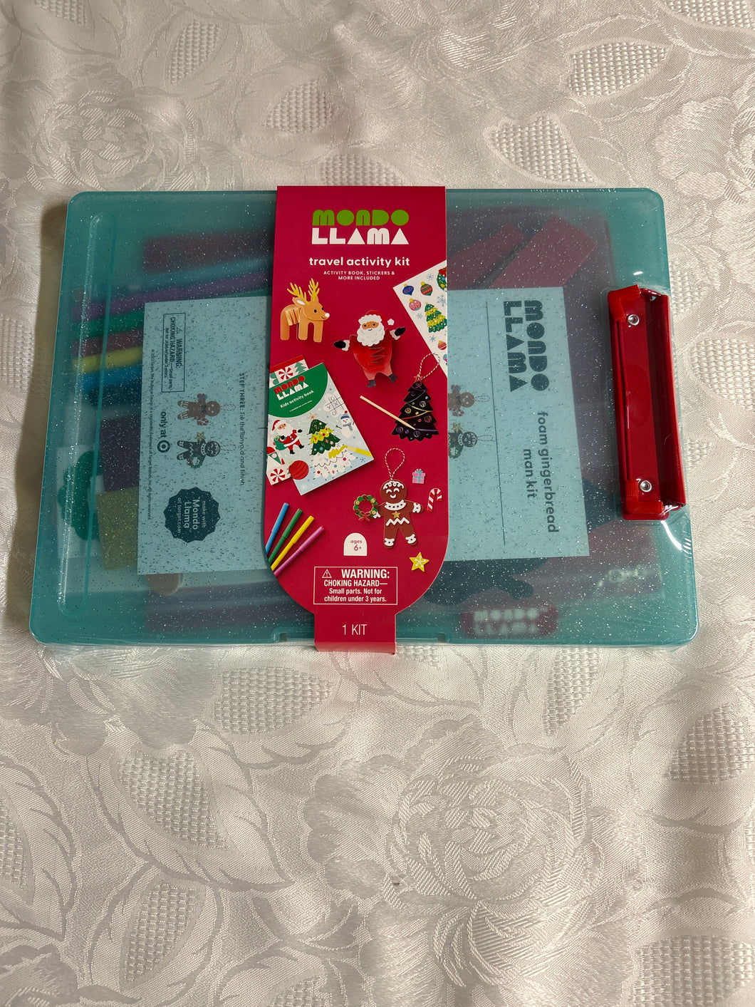 NEW MONDO LLAMA XMAS TRAVEL ACTIVITY KIT