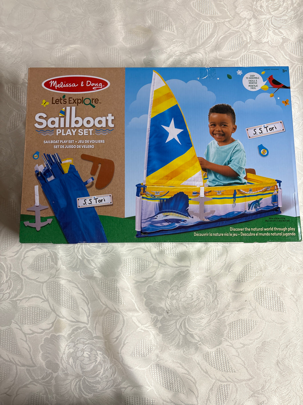 NEW MELISSA & DOUG SAILBOAT PLAY SET