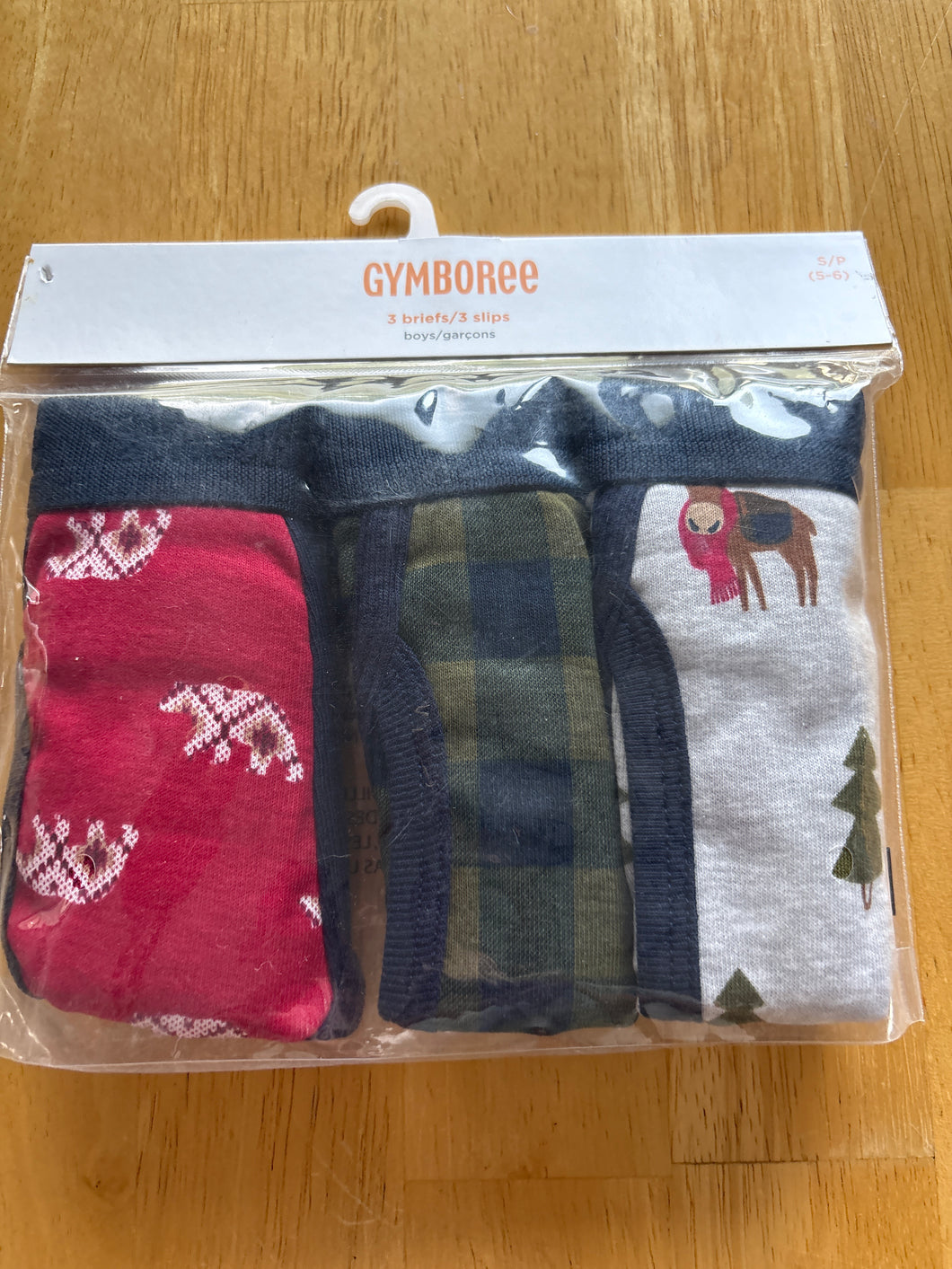 NEW GYMBOREE 3 PACK BRIEF UNDERWEAR
