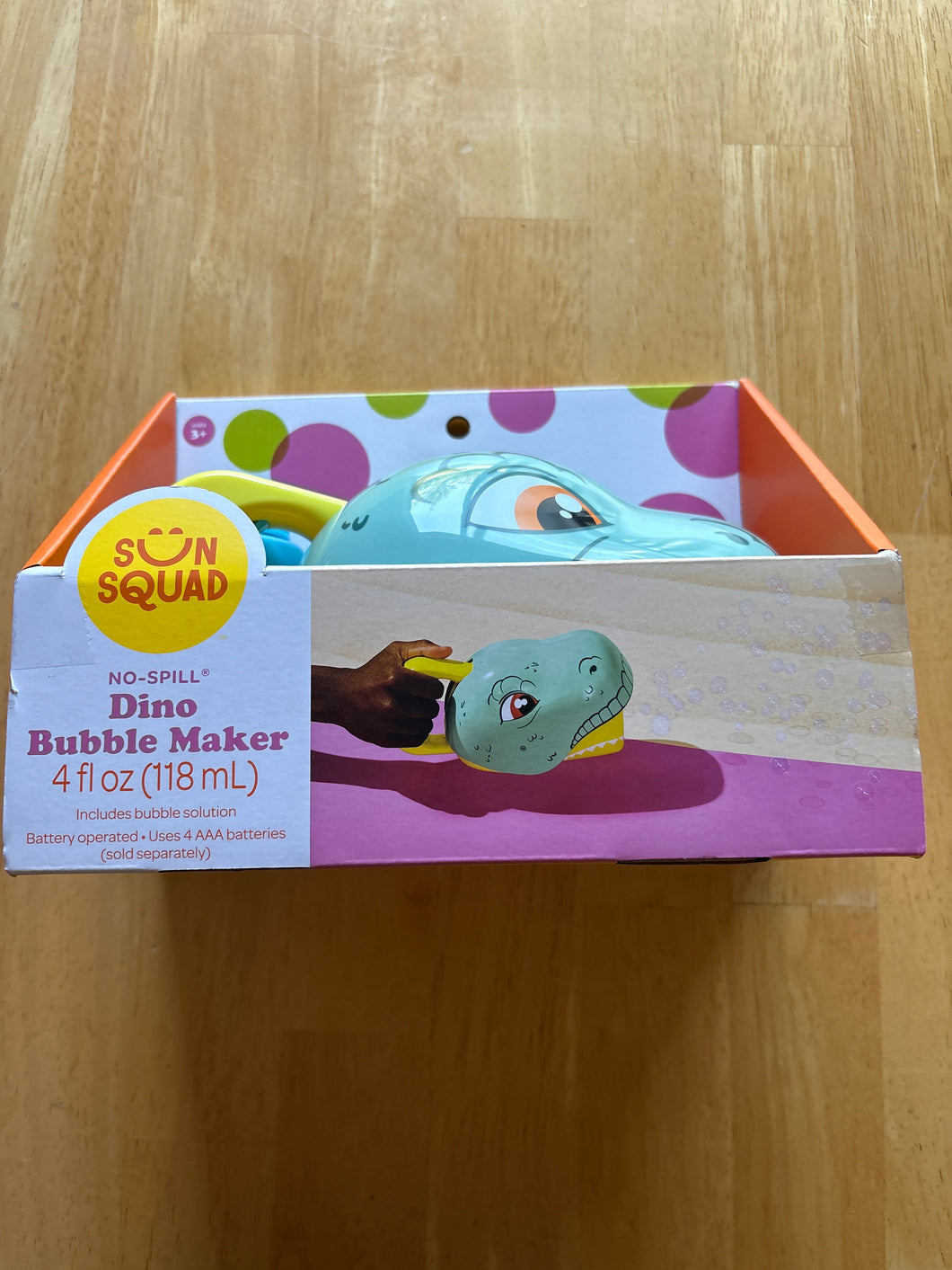 NEW DINO BUBBLE MAKER