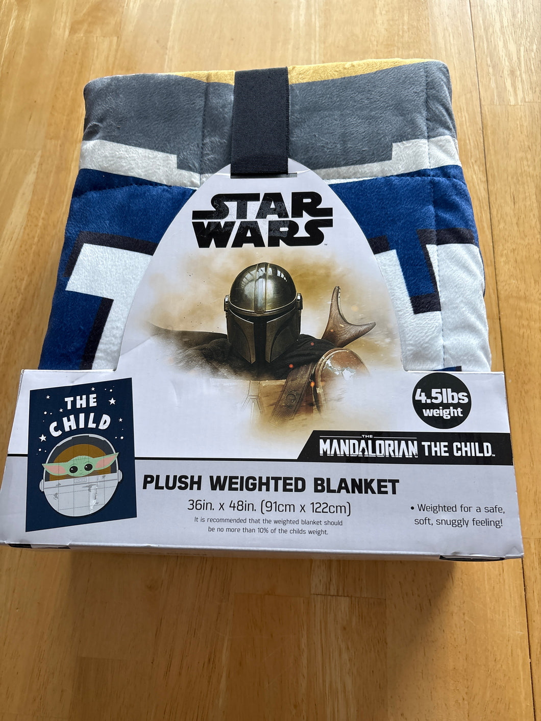 NEW BABY YODA 4.5 POUND WEIGHTED ET - size Crib