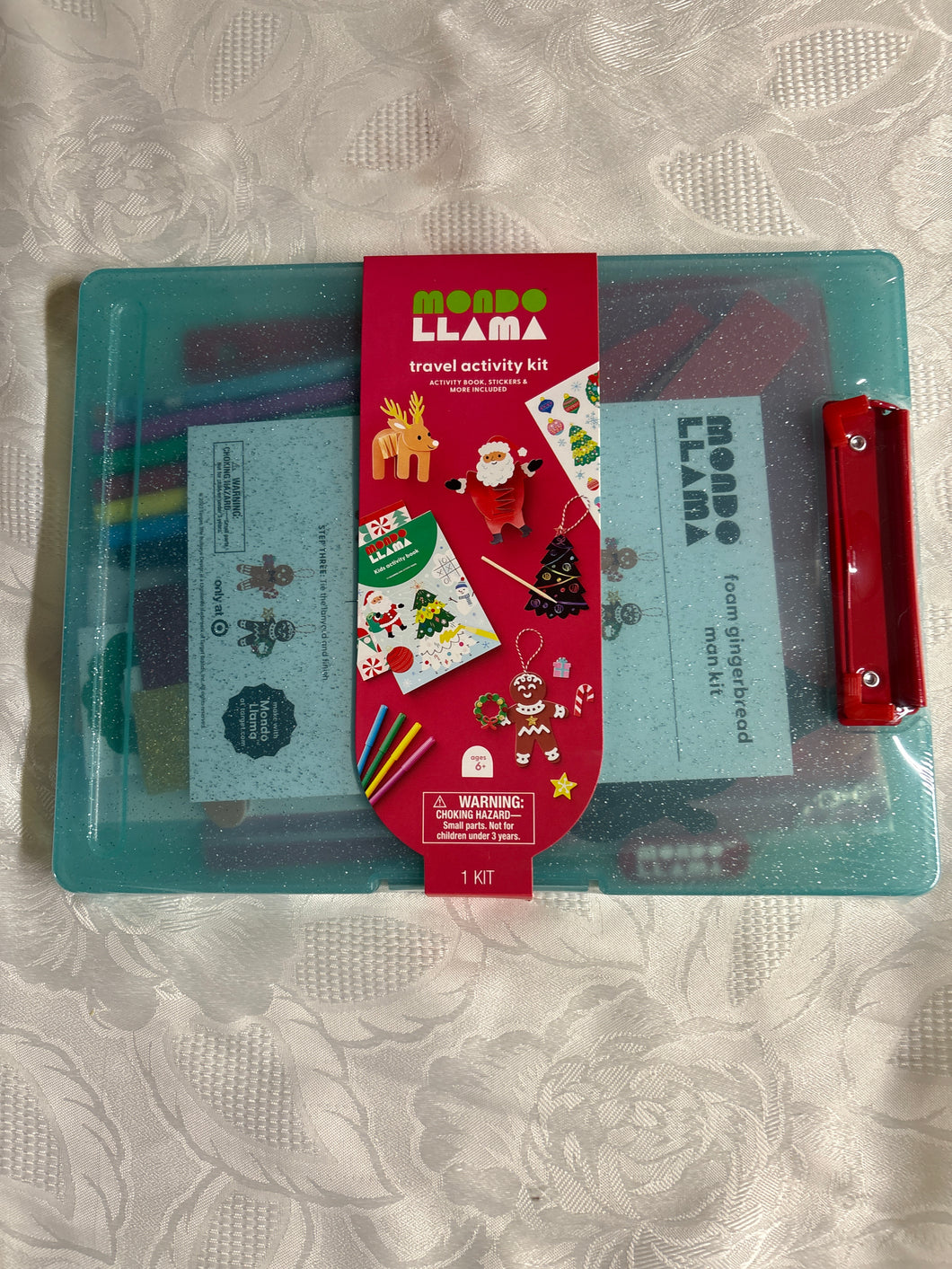 NEW MONDO LLAMA XMAS TRAVEL ACTIVITY KIT