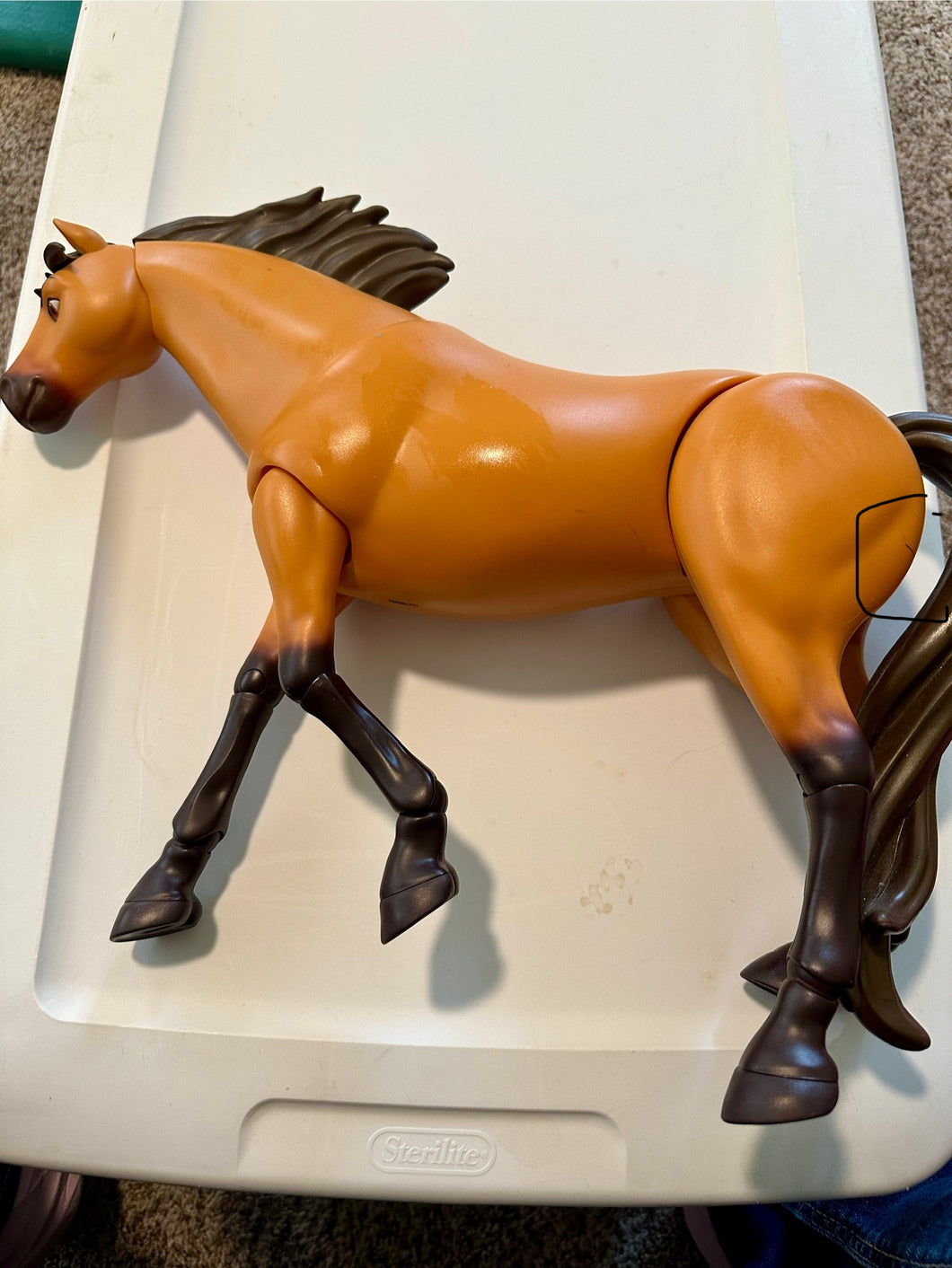 Spirit horse. Movable 1/2 pen mark see pic