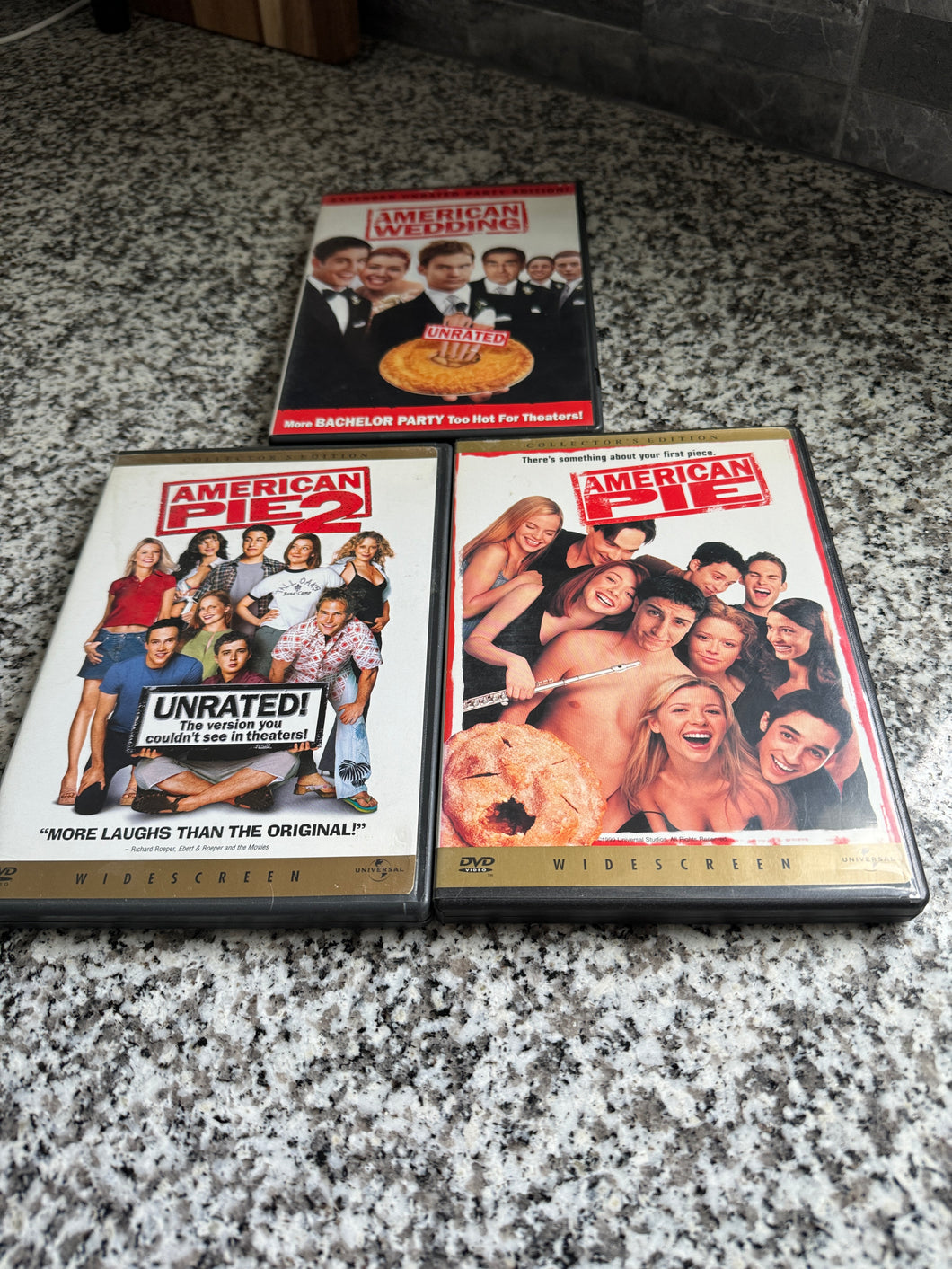 American Pie DVD's