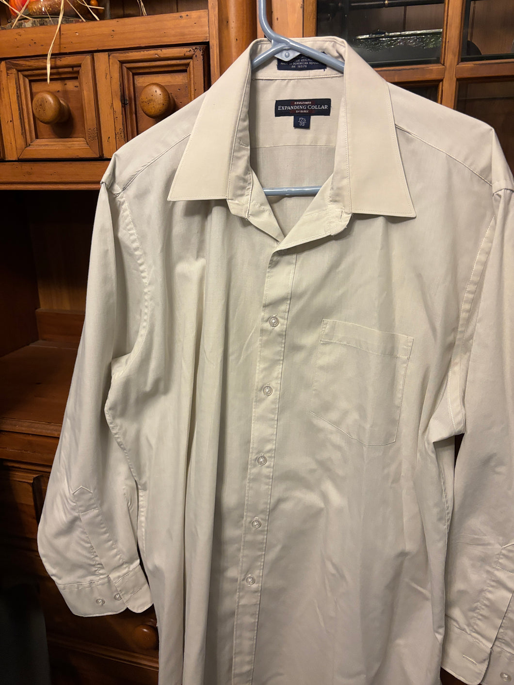 17 1/2 X 33 Boulevard long slv shirt - size Mens XL