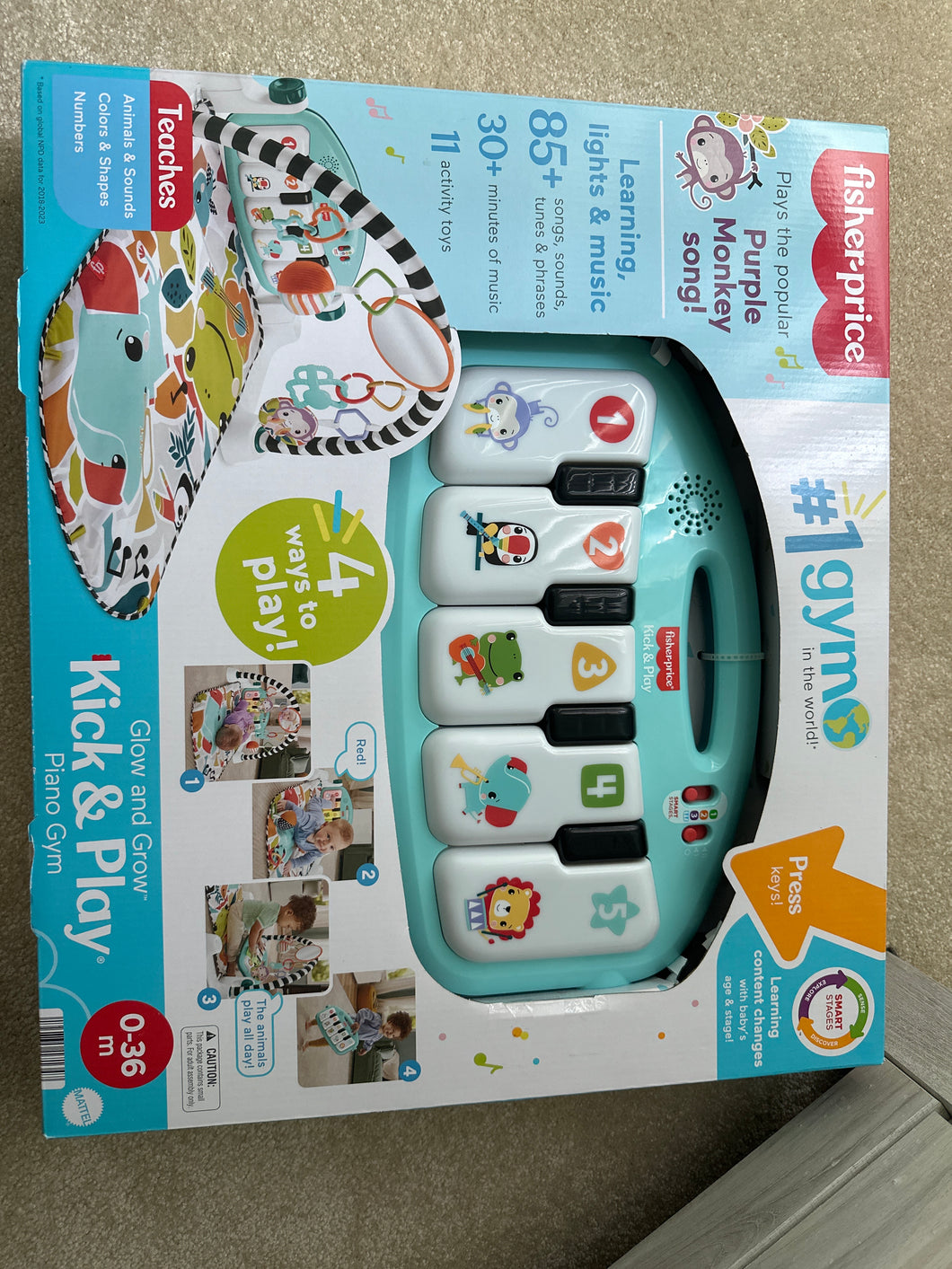 Kick & Play Piano Gym New