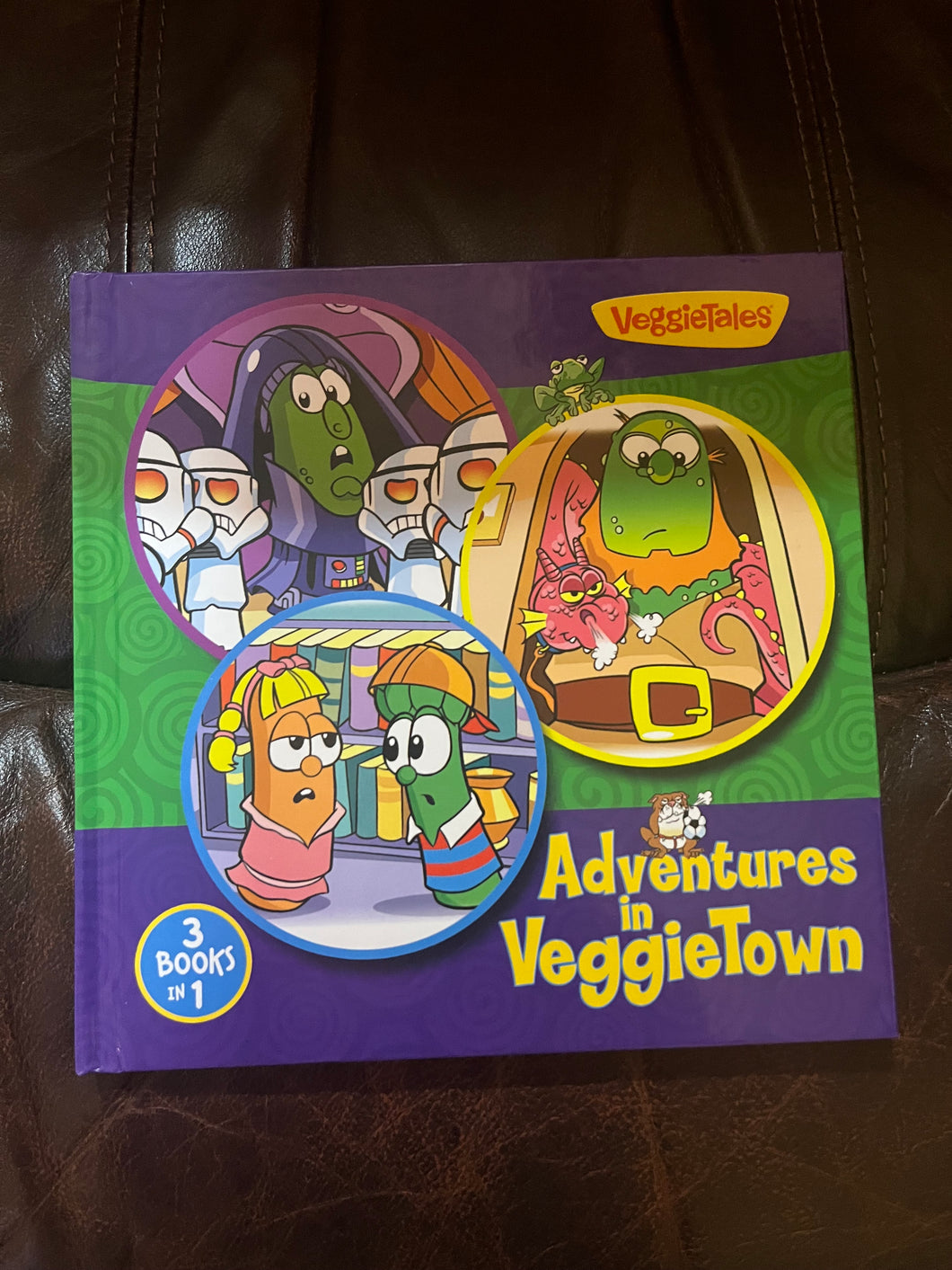 Veggie Tales Books Hardcover 3 books in 1