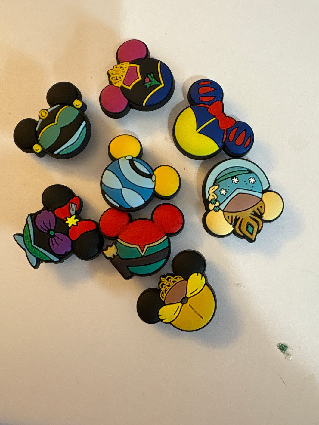 Disney princess croc cha Charms new