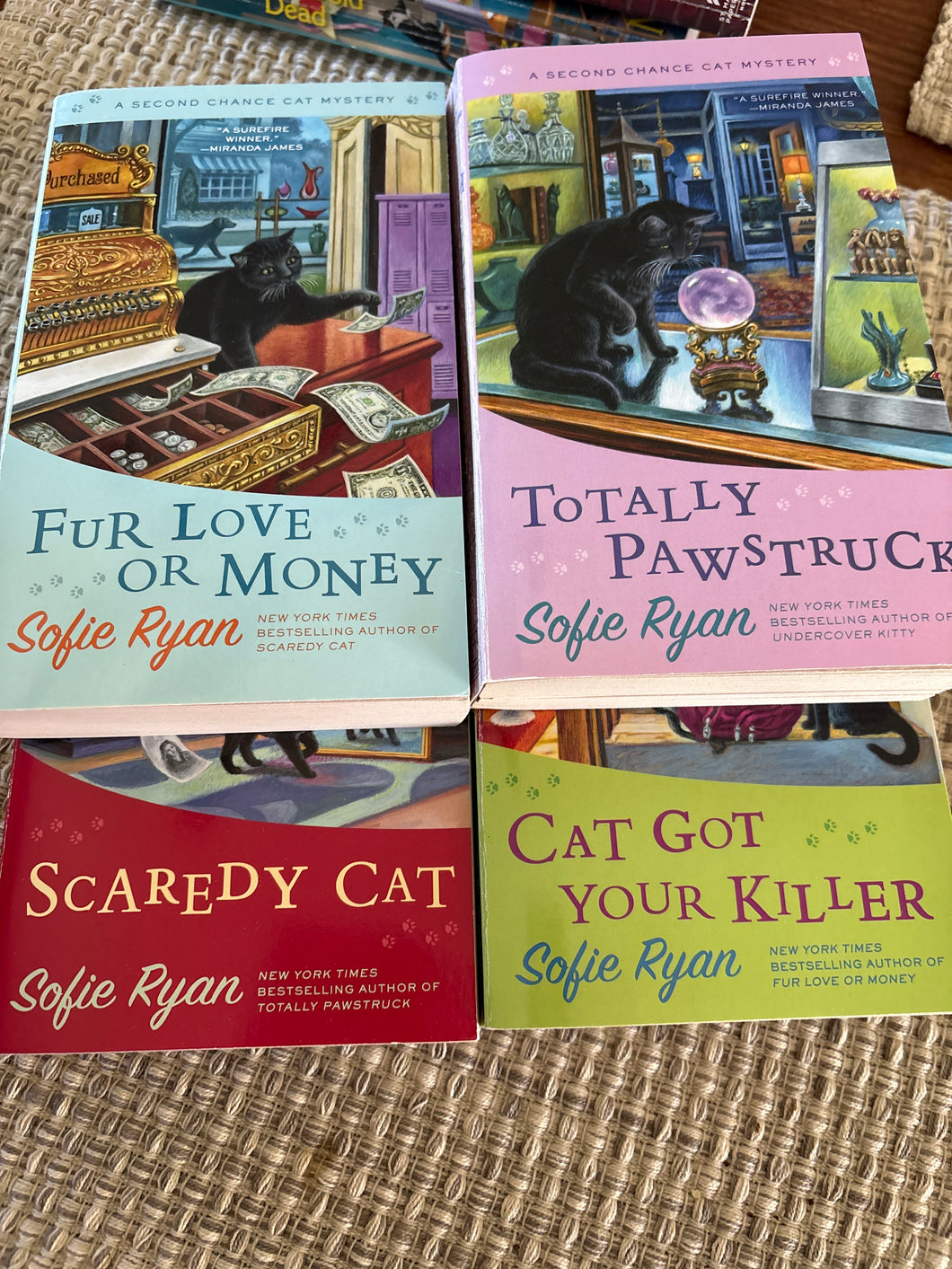 Softie Ryan Set of 4 cat books