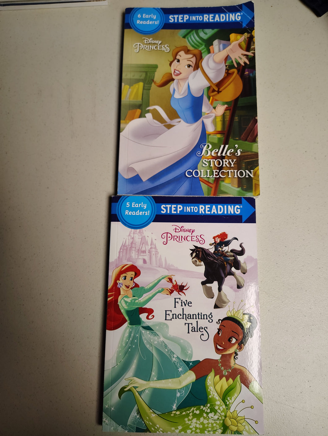 Step into reading Books (2)