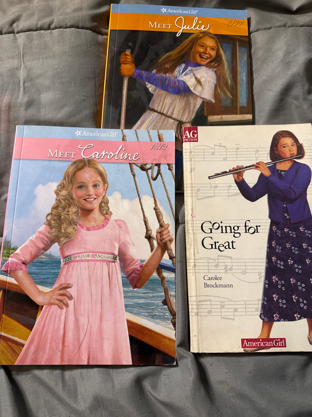 American Girl Books Meet Caroline &Julie-Going